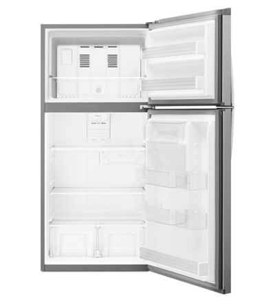 30" Whirlpool 19.2 Cu. Ft. Top-Freezer Refrigerator With LED Interior Lighting - WRT549SZDM