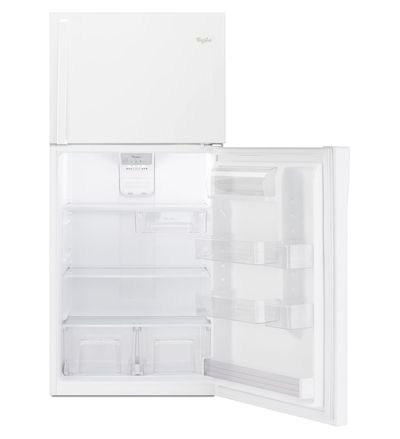 30" Whirlpool 19.2 Cu. Ft. Top-Freezer Refrigerator With EZ Connect Icemaker Kit Compatible - WRT519SZDW