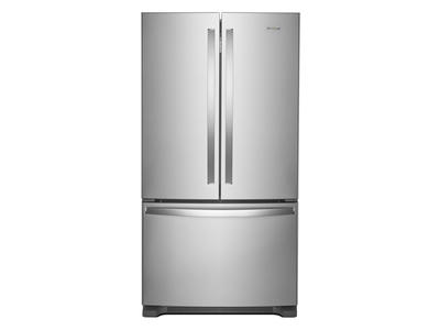 36" Whirlpool 25 Cu. Ft. French Door Refrigerator with Water Dispenser - WRF535SWHZ