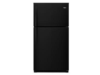 33" Whirlpool® Top-Freezer Refrigerator with Optional EZ Connect Icemaker Kit - WRT541SZDB