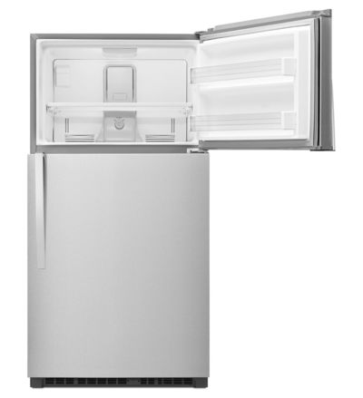 33" Whirlpool® Top-Freezer Refrigerator with Optional EZ Connect Icemaker Kit - WRT541SZDW