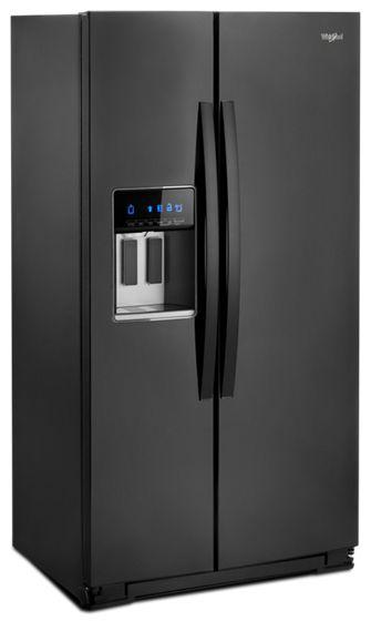 36" Whirlpool 21 Cu. Ft. Wide Counter Depth Side-by-Side Refrigerator - WRS571CIHB