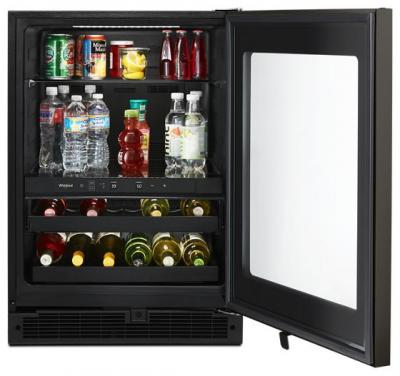 24" Whirlpool 5.2 Cu. Ft. Wide Undercounter Beverage Center - WUB50X24HV