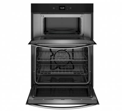 27" Whirlpool 5.7 Cu. Ft. Combo Wall Oven with Air Fry in Stainless Steel - WOEC5027LZ