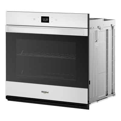 27" Whirlpool 4.3 Cu. Ft. Single Wall Oven with Air Fry in White - WOES5027LW