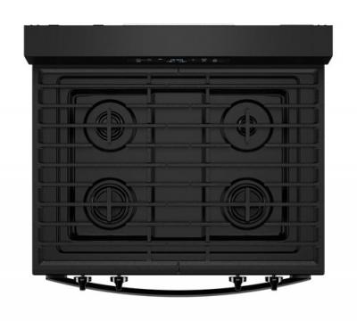 30" Whirlpool 5.3 cu ft Gas Freestanding Range with 4 Burners - WFGS3530RB