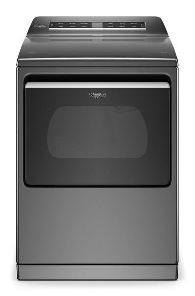 27" Whirlpool 7.4 Cu. Ft. Top Load Gas Dryer with Advanced Moisture Sensing in Chrome Shadow - WGD8127LC