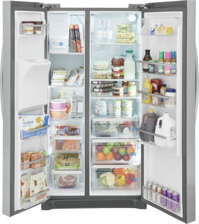 36" Frigidaire Gallery 22.3 Cu. Ft. Capacity Side by Side Refrigerator - GRSC2352AF