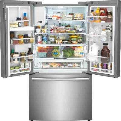 36" Frigidaire Gallery 27.8 Cu. Ft. French Door Refrigerator in Stainless Steel - GRFS2853AF