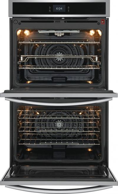 30" Frigidaire Gallery 10.6 Cu. Ft.  Double Electric Wall Oven with Total Convection - GCWD3067AF