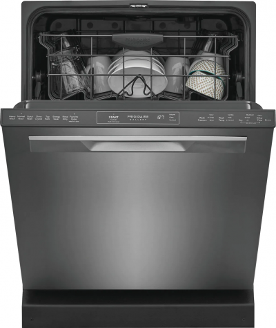 24" Frigidaire Gallery Built-In Dishwasher in Black Stainless Steel - GDPP4517AD