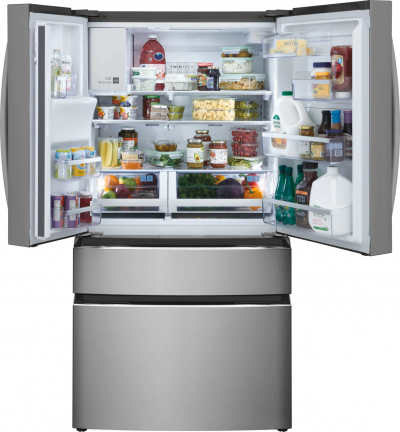 36" Frigidaire Gallery 21.5 Cu. Ft. Counter-Depth 4-Door French Door Refrigerator - GRMC2273CF