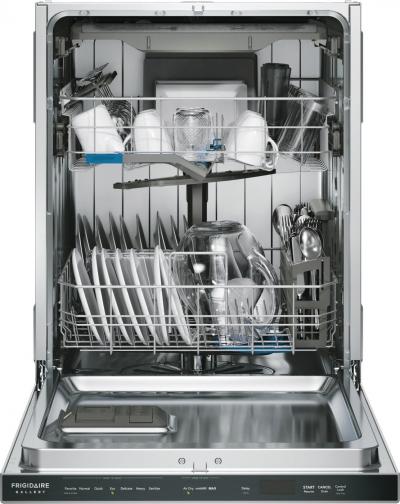 24" Frigidaire Gallery Stainless Steel Tub Built-In Dishwasher with CleanBoost - GDSP4715AF