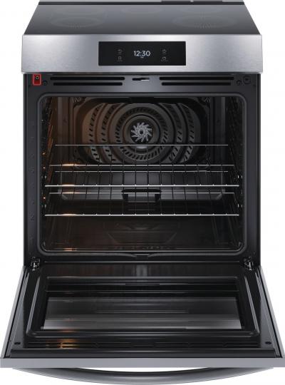 30" Frigidaire Gallery 6.2 Cu. Ft. Front Control Induction Range with Total Convection - GCFI306CBF