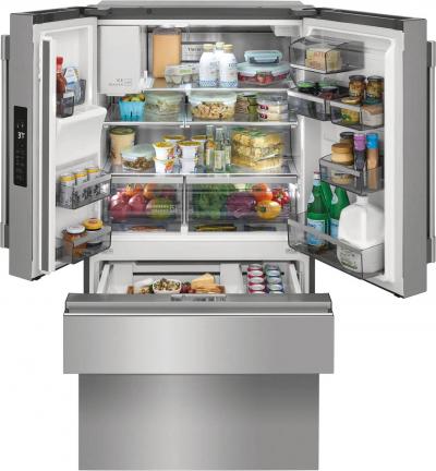 36" Frigidaire Professional 21.8 Cu. Ft. Counter-Depth 4-Door French Door Refrigerator - PRMC2285AF