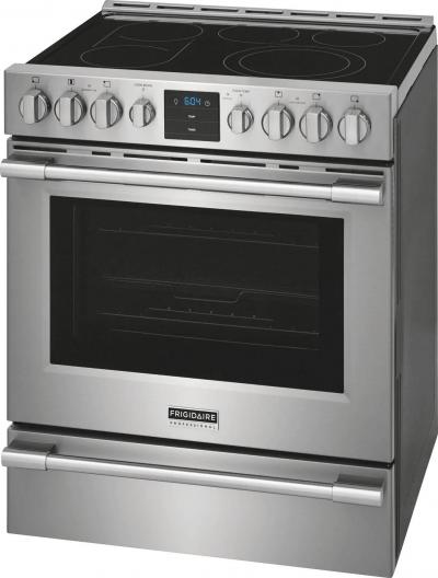 30" Frigidaire 5.4 Cu. Ft. Front Control Freestanding Air Fry Range - PCFE307CAF