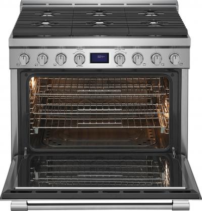 36" Frigidaire Professional Front Control Freestanding Gas Range - PCFG3670AF