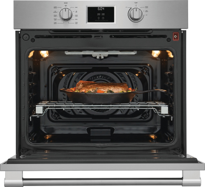 30" Frigidaire Professional 5.3 Cu. Ft. Electric Single Wall Oven in Stainless Steel - PCWS3080AF