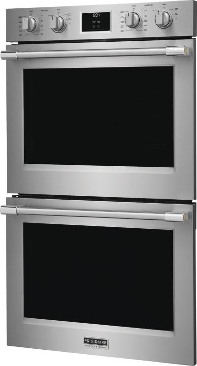 30" Frigidaire Professional Electric Double Wall Oven with Convection in Stainless Steel - PCWD3080AF