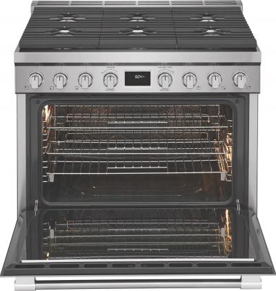 36" Frigidaire Professional 4.4 Cu. Ft. Dual-Fuel Freestanding Range - PCFD3670AF