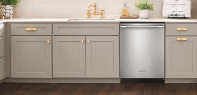 24" Frigidaire Professional Stainless Steel Tub Built-In Dishwasher with CleanBoost - PDSH4816AF